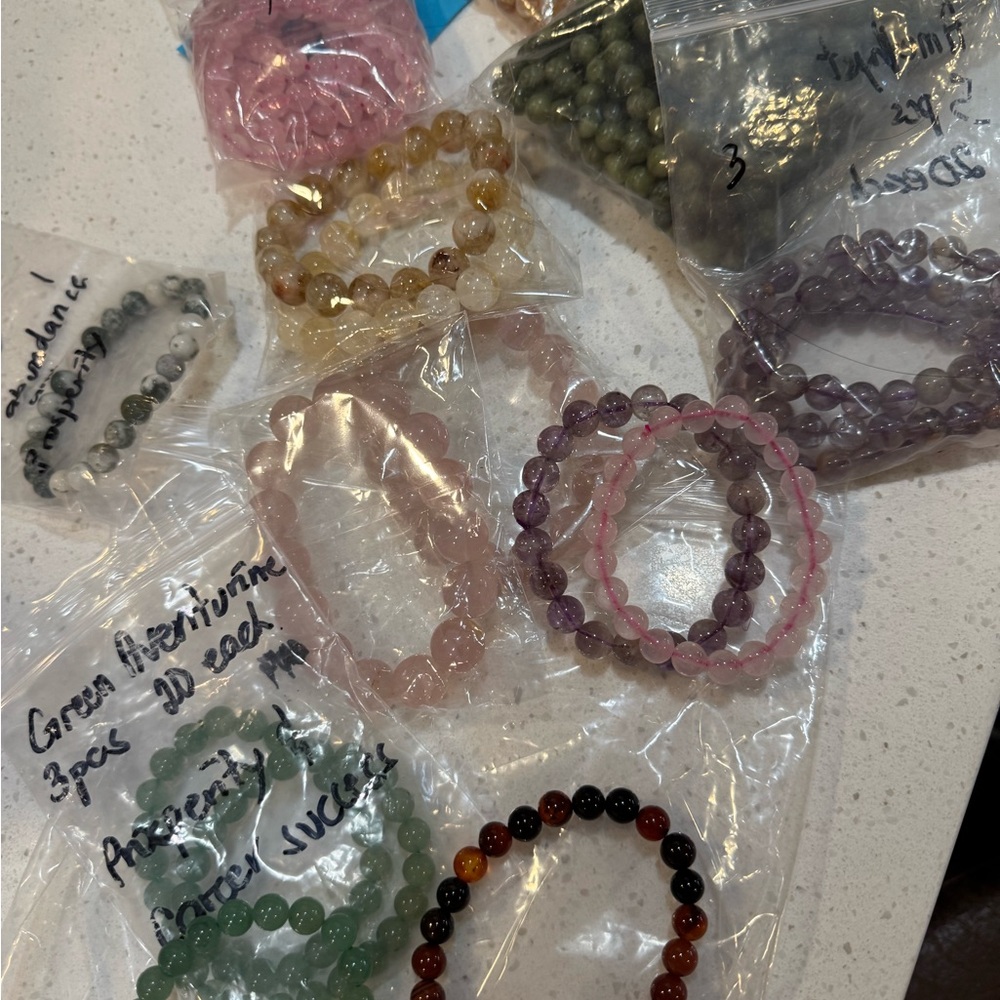 Natural Birth stones bracelets